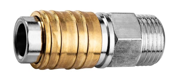 Hurtigkobling til kompressor med udvendigt gevind 1/2"
