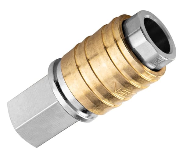 Hurtigkobling til kompressor med indvendigt gevind 1/4"