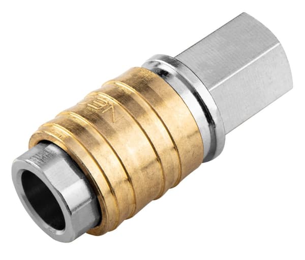 Hurtigkobling til kompressor med indvendigt gevind 1/4"