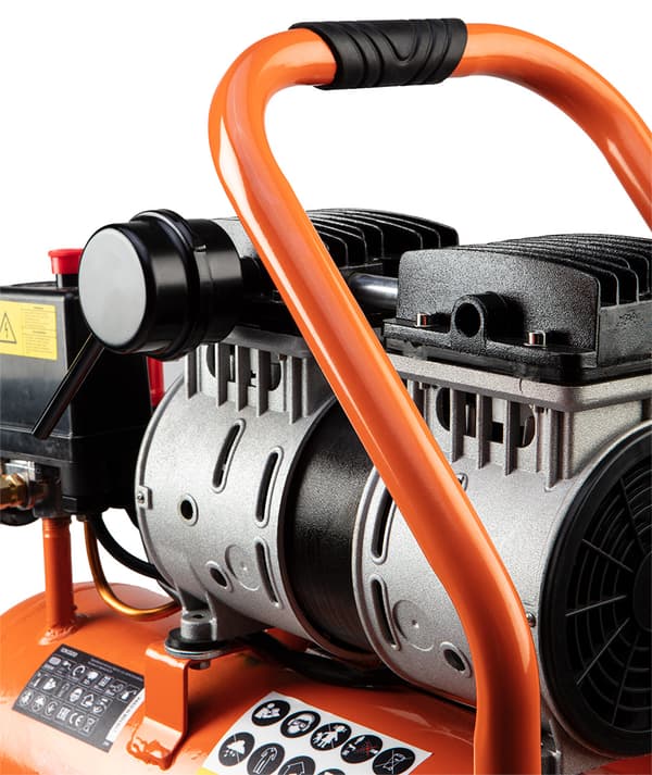 Oliefri kompressor 12l