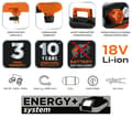 Miniatyrbild 1 av 11: Kompressor 8 bar 3,8 l, utan batteri