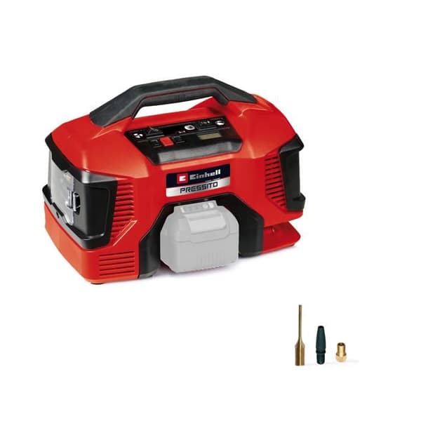 Einhell Trådlös kompressor PRESSITO 18/21 Power X-Change (18 V, automatisk avstängning) Levereras utan batteri eller laddare