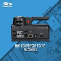 Miniatyrbild 2 av 2: Kompressor - FERRESTOCK - Minibilkompressor - 12 V och 220 V - 250 psi - Bärbar