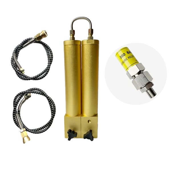 TUXING Luftkompressor Filter, 408MM Størrelse, Sikkerhedsventil,L408mm sikkerhedsventil