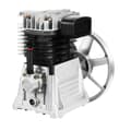 Miniatyrbillede 1 af 2: 3HP Luftkompressor Pumpe, Kraftfuld 66Gal/min Udtømning, Holdbar Aluminium- og Jernkonstruktion,sølv