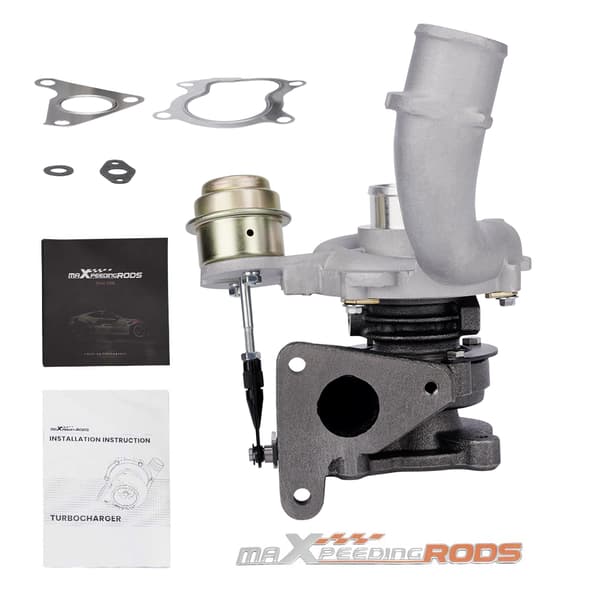 Billet Turbocharger, Op til 102HK Effekt, Oliekølesystem, Holdbar Konstruktion