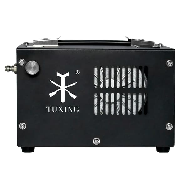 TUXING Bærbar PCP Luftkompressor, 4500Psi Højt Tryk, Multi-Spænding Drift,220V-12V