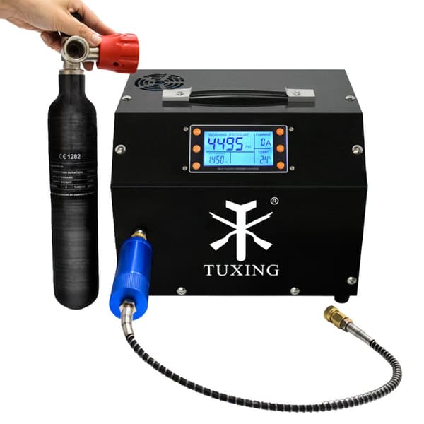 TUXING PCP Ilmakompressori, LCD Digitaalinen Ohjaus, Automaattinen Sammutus,220V