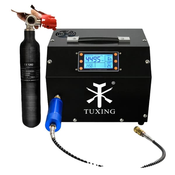 TUXING PCP Ilmakompressori, LCD Digitaalinen Ohjaus, Automaattinen Sammutus,220V