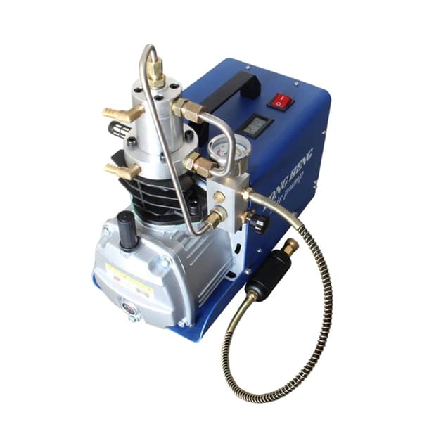 Elektrisk PCP-luftkompressor, hög laddningshastighet 40L/min, upp till 4500Psi,Blå
