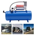 Pikkukuva 4 / 5: Ilmakompressori, 6L säiliö, 150 PSI paine, matala melu toiminnassa