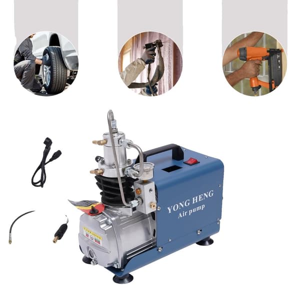 Elektrisk Luftkompressor Pumpe, 4500 PSI Arbejdstryk, 40L/Min Opladningshastighed,8mm