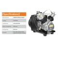 Miniatyrbild 1 av 2: PCP Luftkompressor, Högtryck 4500Psi, Effektivt Vattenkylsystem,ny, 220V