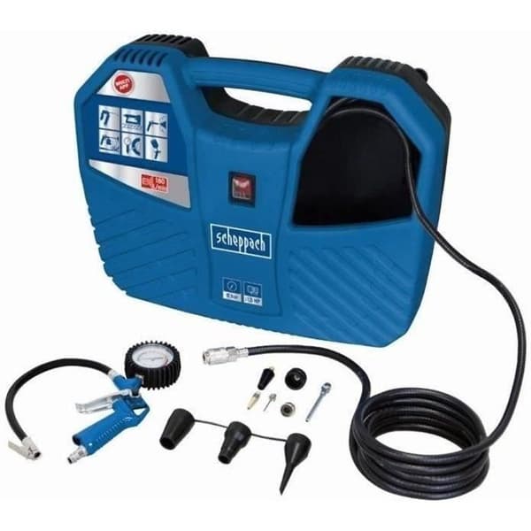 Kompressor - SCHEPPACH - Air Force2 - 1100 W - 180 L/min - 8 bar max