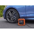Miniatyrbild 2 av 5: BLACK+DECKER ASI400-XJ trådbunden inflator-kompressor med 1 nål och 2 spetsar - 11 stänger, 160 PSI - 12 V cigarettändare