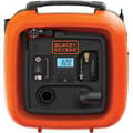 Miniatyrbild 1 av 5: BLACK+DECKER ASI400-XJ trådbunden inflator-kompressor med 1 nål och 2 spetsar - 11 stänger, 160 PSI - 12 V cigarettändare