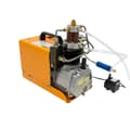 Miniatyrbild 1 av 2: Bärbar PCP-luftkompressor, 1,8 kW motor, 300 bar tryck,220V, Orange, EU