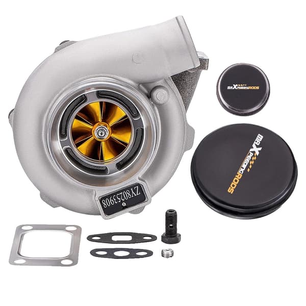 Billet Turbocharger, T3 Flange Kompatibilitet, 500+ HK Kapacitet, Universel Pasform