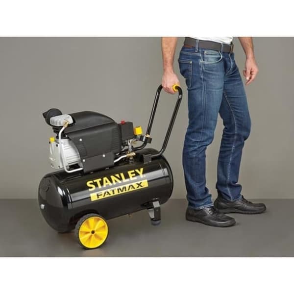 Kompressor - STANLEY FATMAX - Lubricerad - Horisontell - 50 L / 2.5 hk / 10 bar