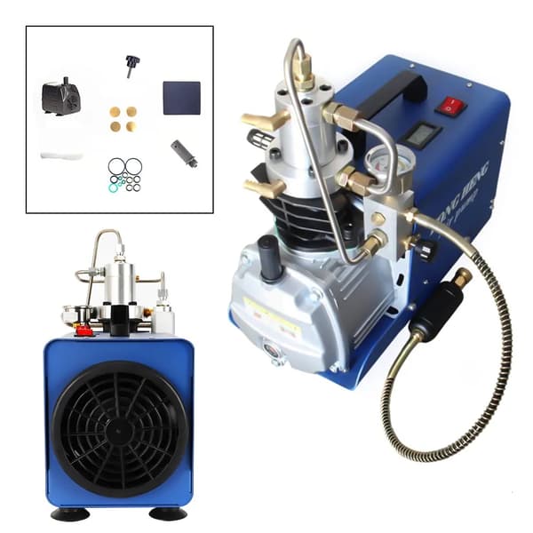 Korkeapaineilmakompressori, 40L/Min Latausnopeus, 300 Bar Työpaine,220V, EU