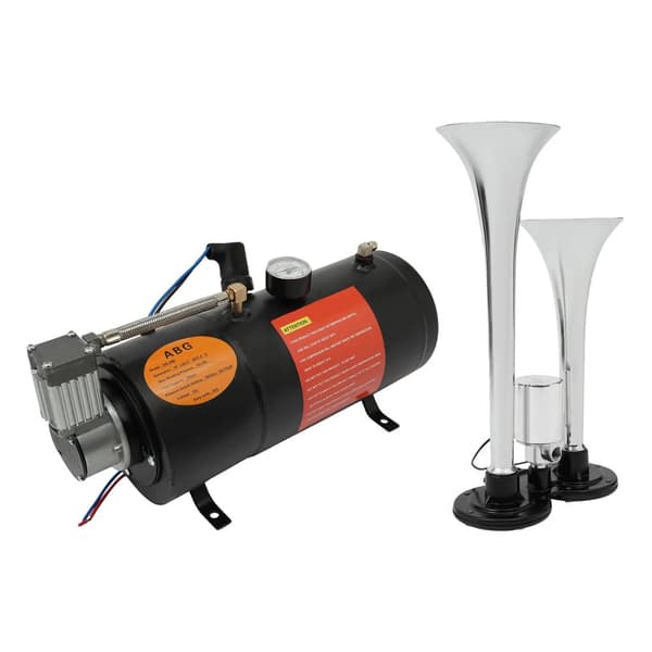 12V Lufttank Kompressor Pumpe, 150PSI Maksimalt Tryk, Kompakt Design,sort