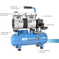 Miniatyrbild 2 av 4: Güde Kompressor Airpower 10586 SILENT 550W 8 Bar 6L