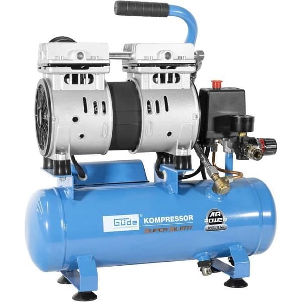 Güde Kompressor Airpower 10586 SILENT 550W 8 Bar 6L