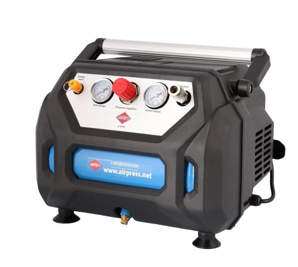 Airpress H215/6 kompressor 1,5 HK/1,1 kW, 6l. 215 l/min oliefri 36943