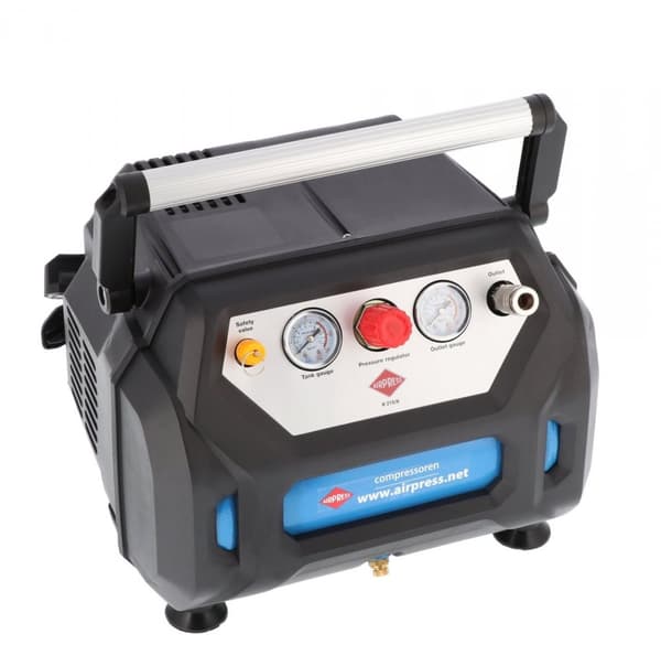Airpress H215/6 kompressor 1,5 HK/1,1 kW, 6l. 215 l/min oliefri 36943