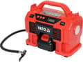 Miniatyrbillede 1 af 2: Kompressor YT 18V med 11 BAR tryk og 21 l/min flow, inklusive 1 batteri 3,0 Ah