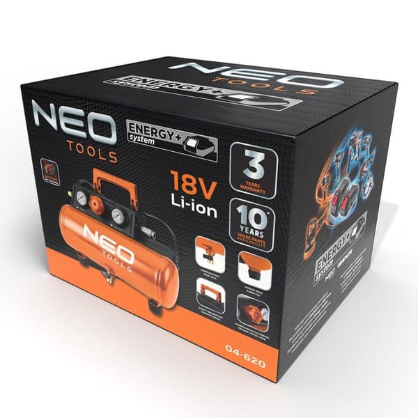 NEO tools 04-620 luftkompressor