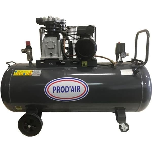 Luftkompressor horisontell Domac LD200 - 200L - 2200W - 10 bar - 4 CV