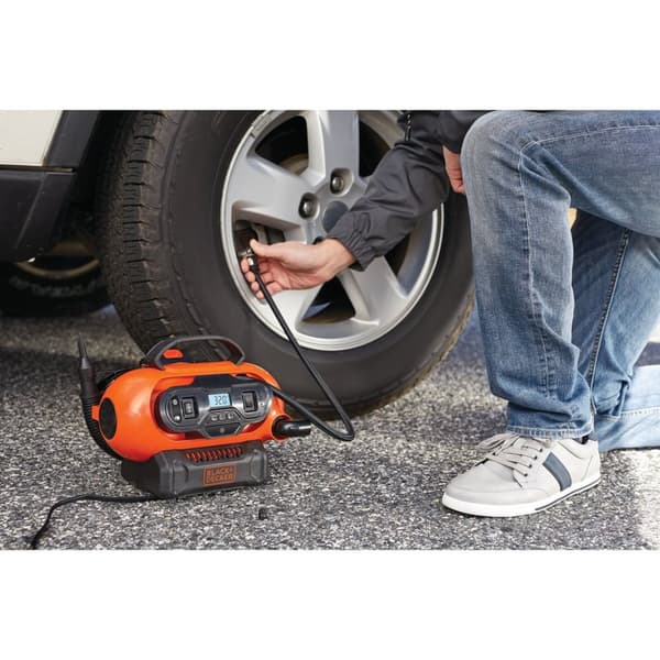 Black & Decker BDCINF18N-QS luftkompressor 160 l/min AC/Cigarettändare