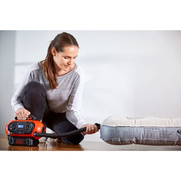 Black & Decker BDCINF18N-QS luftkompressor 160 l/min AC/Cigarettändare