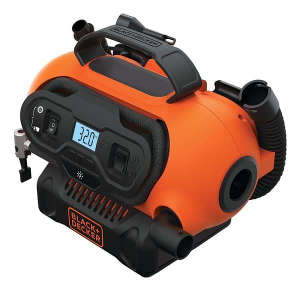 Black & Decker BDCINF18N-QS luftkompressor 160 l/min AC/Cigarettändare