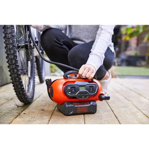 Black & Decker BDCINF18N-QS luftkompressor 160 l/min AC/Cigarettändare