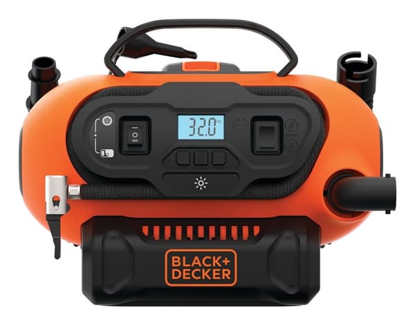 Black & Decker BDCINF18N-QS luftkompressor 160 l/min AC/Cigarettändare