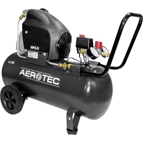 Pneumatisk kompressor - AEROTEC - 310-10-50 - 50 l - Kabelansluten - Elektrisk