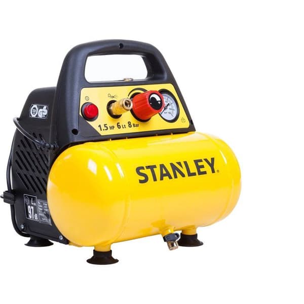 STANLEY elektrisk luftkompressor - DN200.8-6 - 6L 8 bar 1,5HP