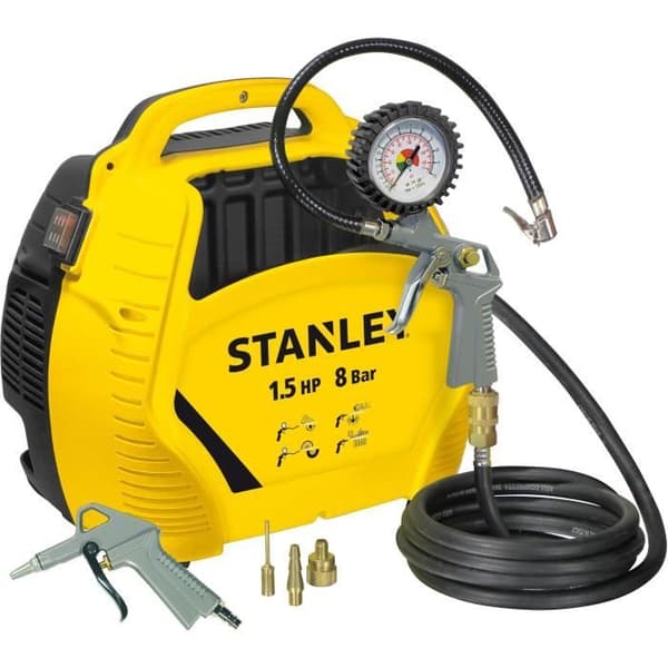 STANLEY AIR KIT tanklös luftkompressor - 1,5 hk - Ultrakompakt - Bärbar