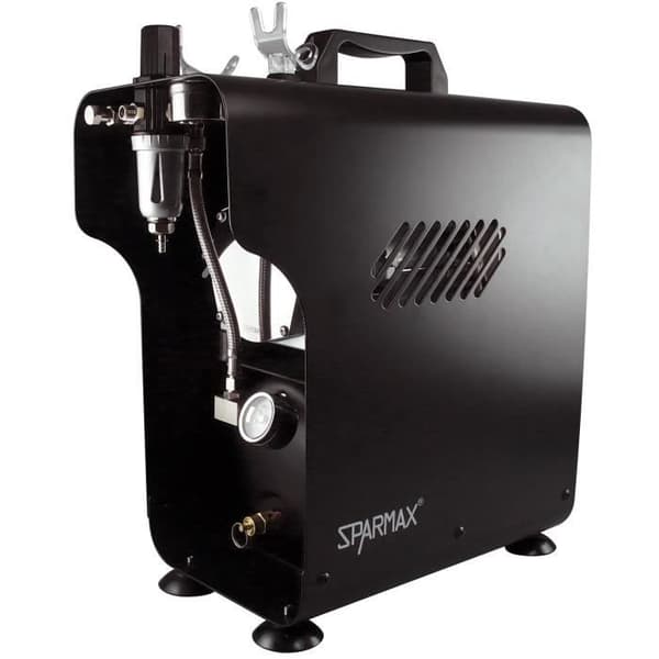 Kompressor - Sparmax - TC620 X - 5L - Kolv utan olja - Professionell
