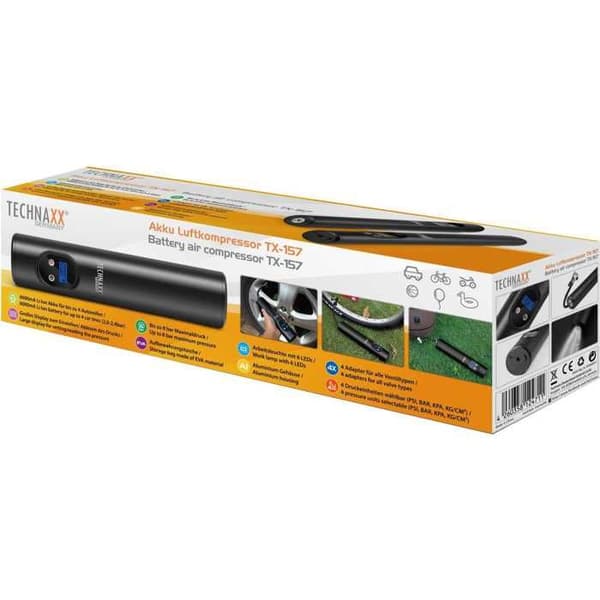 TECHNAXX batteriluftkompressor