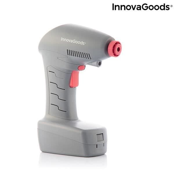 Bärbar luftkompressor - InnovaGoods - AirPro - Integrerad LED - Slang och tillbehör ingår - Universal