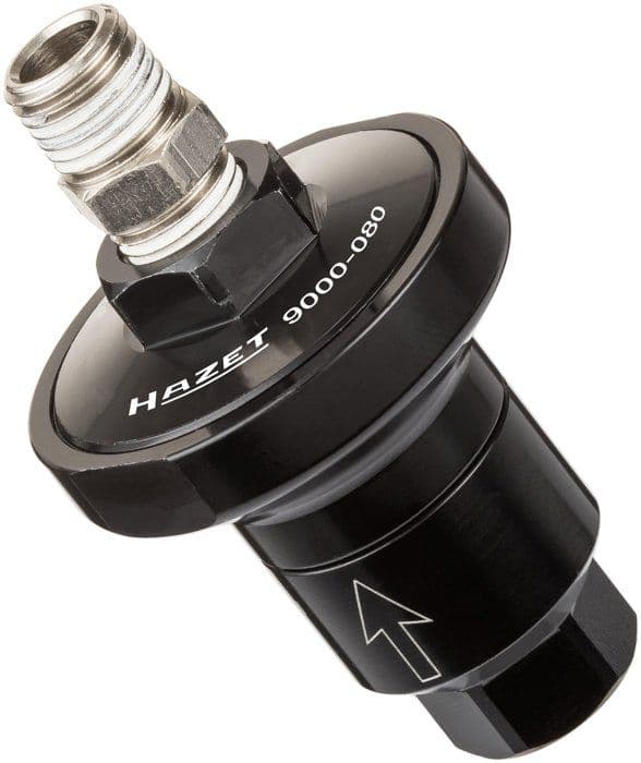 Hazet Kompressor - 9000-080 - Tryckreducerande gänga mm 12,91 1/4 tum. 6,3 bar
