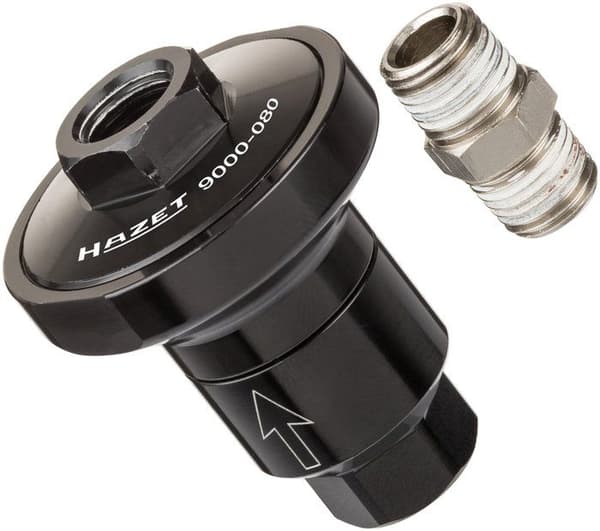 Hazet Kompressor - 9000-080 - Tryckreducerande gänga mm 12,91 1/4 tum. 6,3 bar