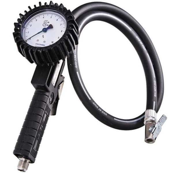 Inflationsmanometer - Ospecificerad - Inflationspistol - Tryck från 0 till 10 bar - Universell - Pneumatisk
