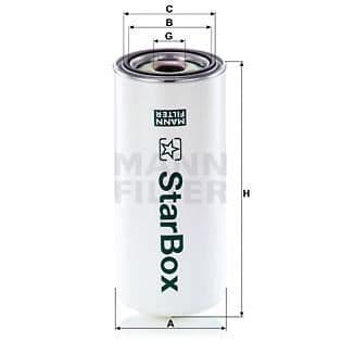 Mann Filter LB 13 145/21 Luftrenare, kompressor-luftintag