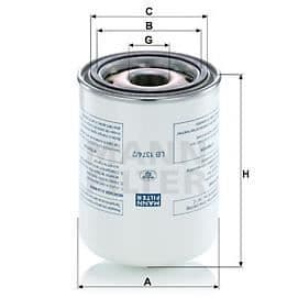 Mann Filter LB 1374/2 Luftrenare, kompressor-luftintag