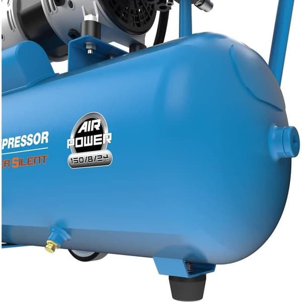 Kolvkompressor - Güde - Airpower 150824 - 0,75 kW - 24 L - 8 bar - Tyst