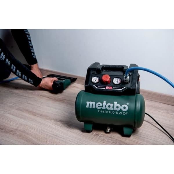 Kompressor - METABO - Basic 160-6 W OF - 6 Liter - 900 W - 8 bar